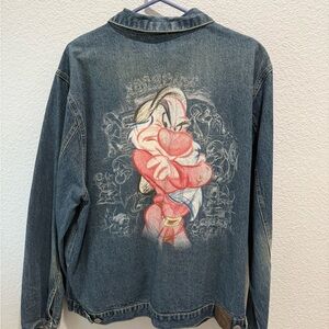 Disney Denim Jacket with Grumpy